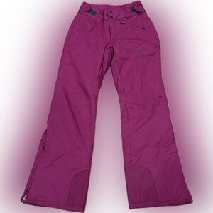 Arctix Ski Snow Pants Womens XS 31L Pink Insulated Waterproof